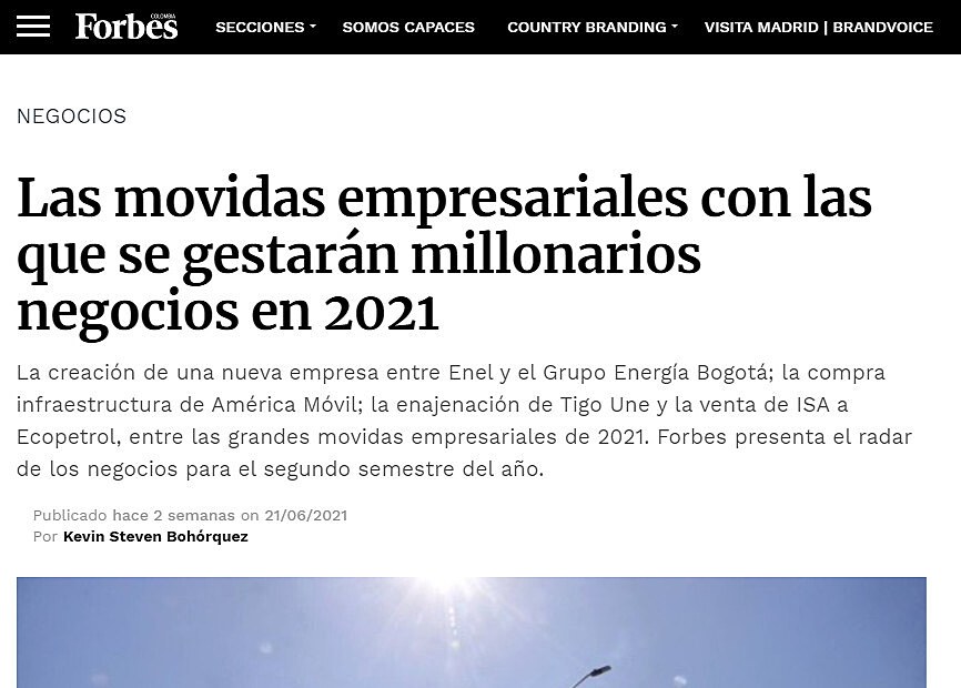 Las movidas empresariales con las que se gestarn millonarios negocios en 2021